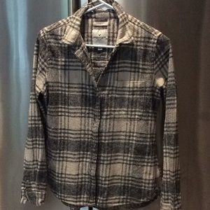 American eagle flannel shirt size small